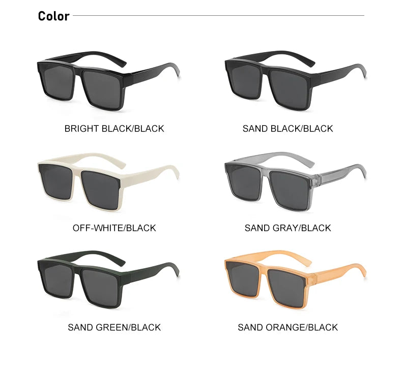 Polarized Sunglasses - Large Frame UV400 Cycling & Driving Eyewear