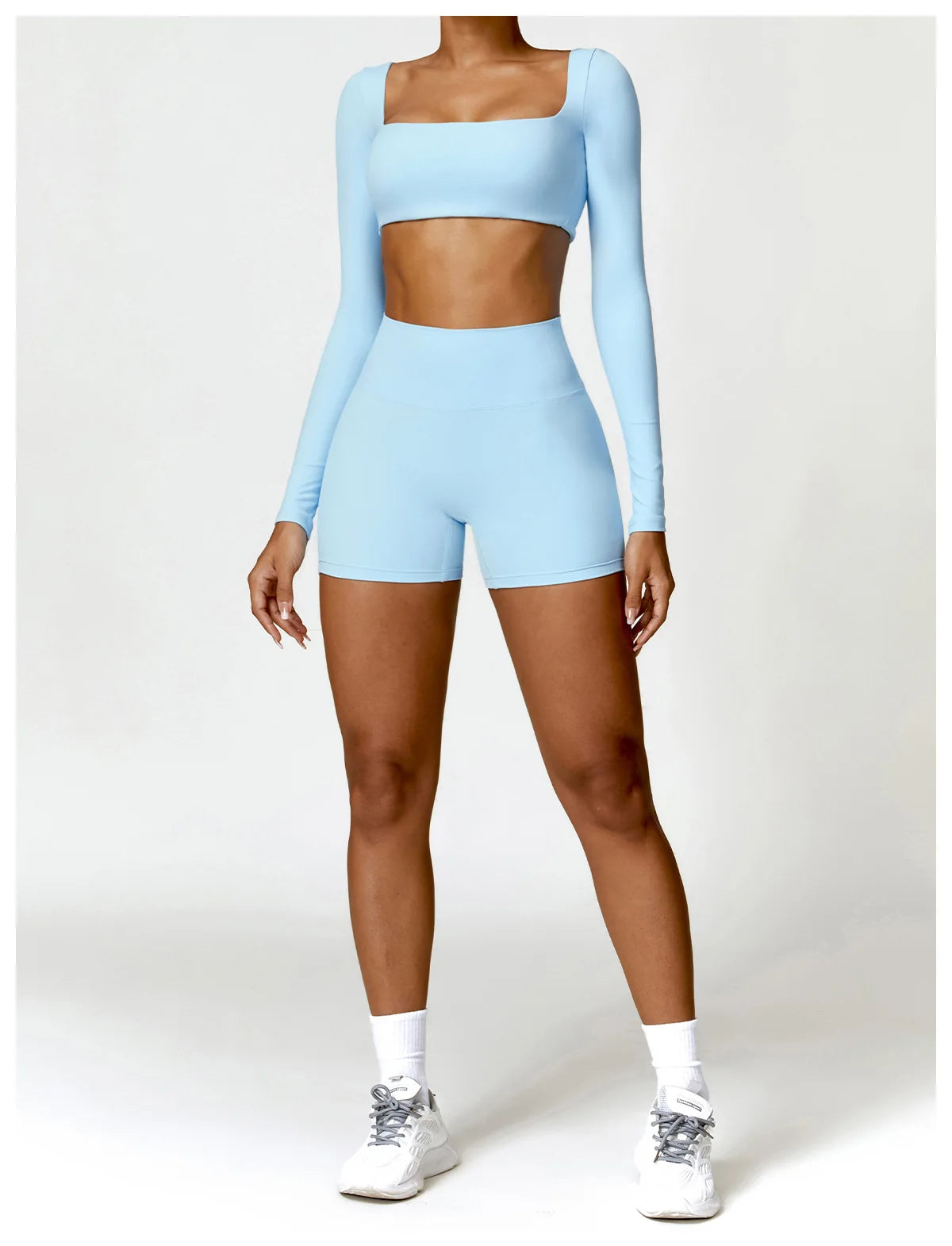 Women's Buttock Lift Scrunch Yoga Gym Leggings Cycling Slim Fit Workout  High Waist Sports Shorts