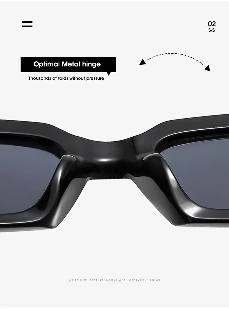 Women's Sunglasses Retro Square Eyewear Anti UV Sunshade Sunglasses UV400