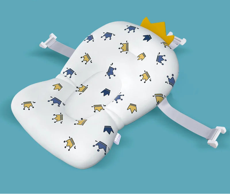 Baby Bathtub Pad - Adjustable Bath Support Seat for Newborn Bathing