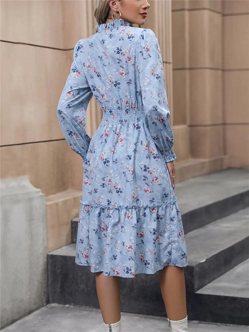 Women's Elegant V-neck Dress