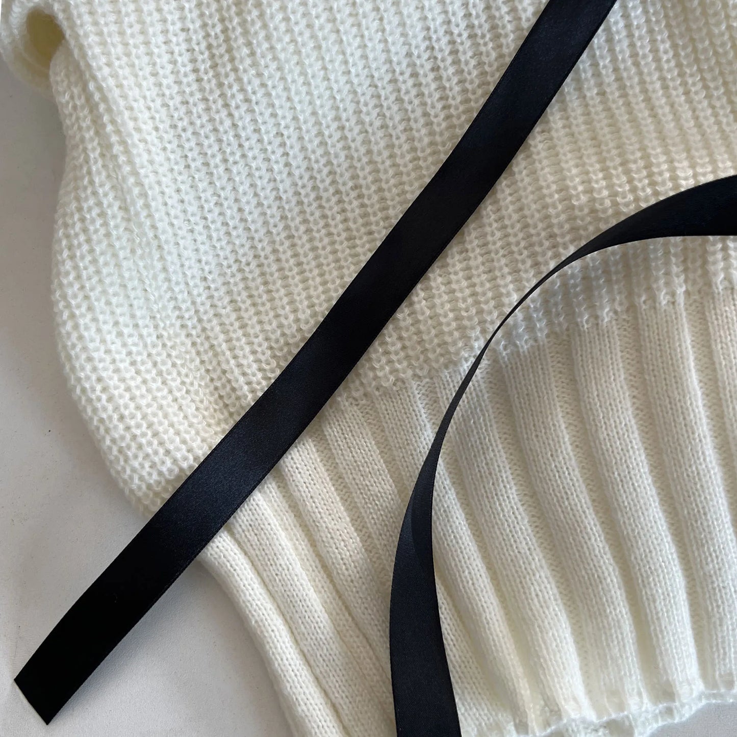 Women's Tie Front Bow Detail Long Sleeve Cardigan Knitted Sweater