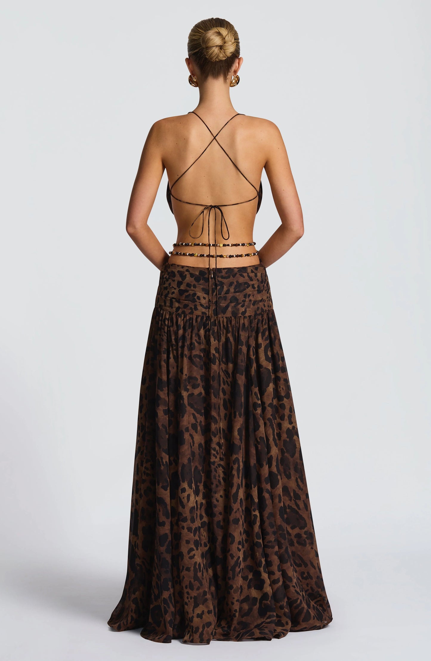 Women's Cut Out Beach Dress - V-Neck Summer Beachwear Cover Up