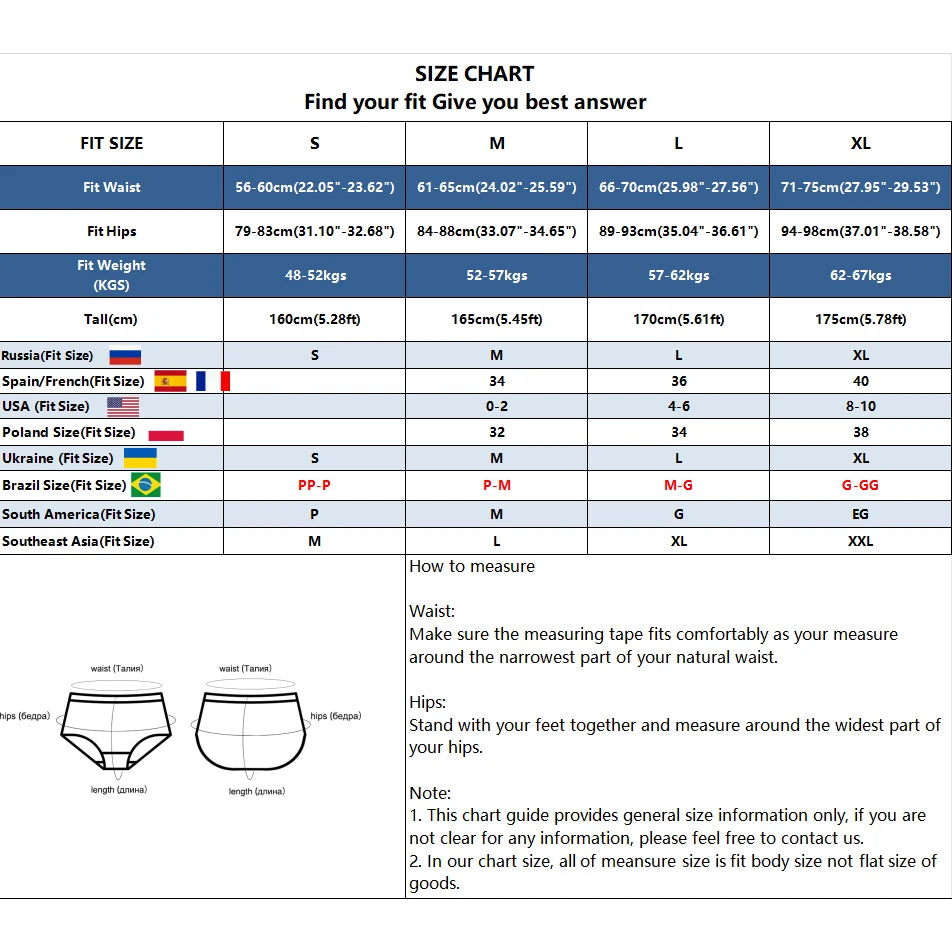 Women's 4Pcs Cotton Breathable Underwear Panties Low-Waist Waffle G-string Stretch Briefs Soft Lingerie
