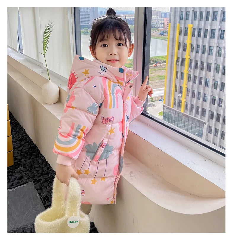 Children's Cotton Windbreaker Coat Jacket For Kids 2-7 Years