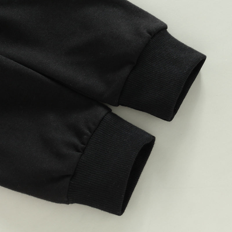 0-4Y Autumn Casual Kids Boys Clothes Sets 2pcs Patchwork Long Sleeve Pullover Sweatshirt Top Pant