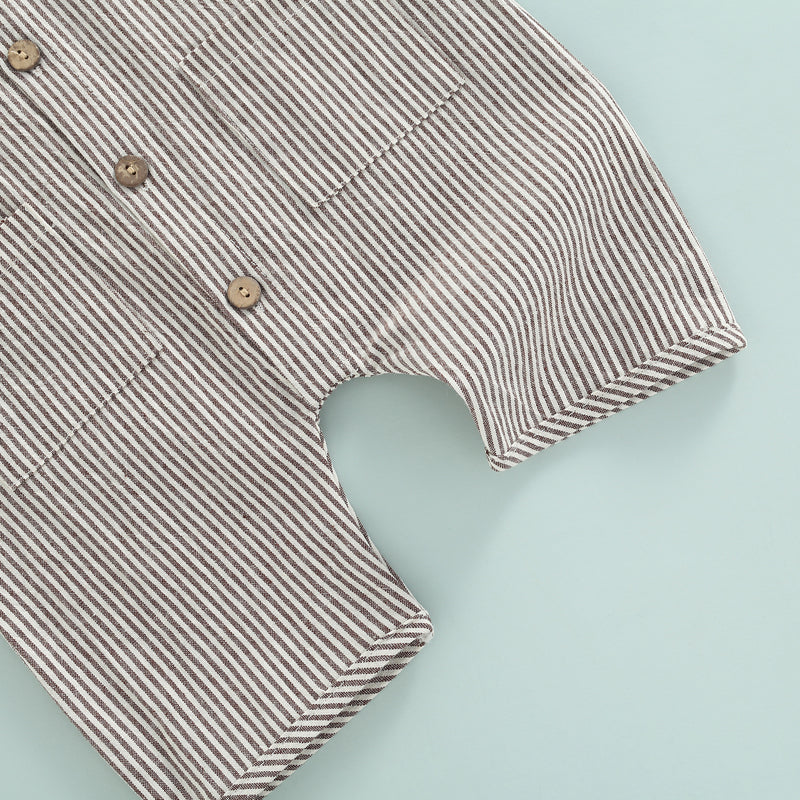 Toddler Baby Summer Romper with Pockets (0-24M)