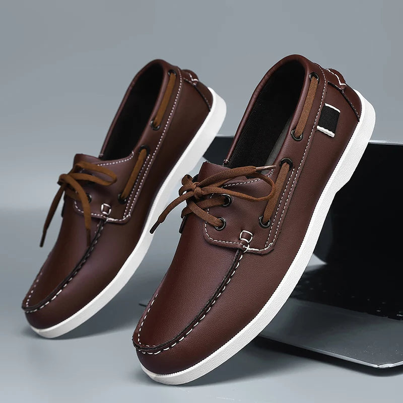 Men's Autumn Casual Loafers - Comfortable Soft Work & Driving Shoes