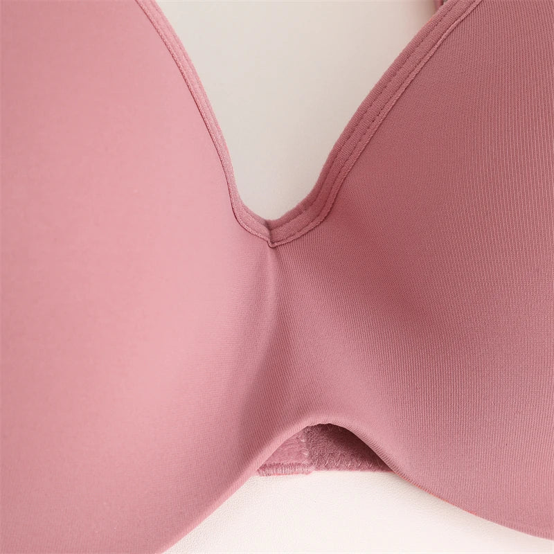 Women's Support Bras Beautiful Back Seamless Bra One-piece Wireless Bralette Push Up Sports Brassiere