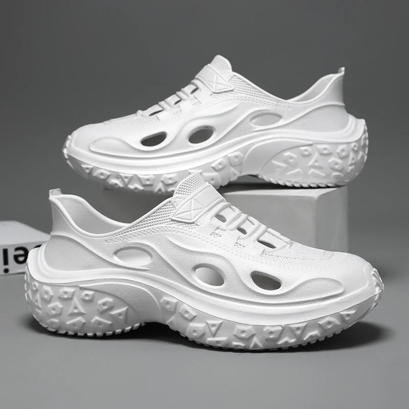 Men's Summer Sandals Platform Outdoor Quick Dry Beach Wading Water Non-Slip Clogs