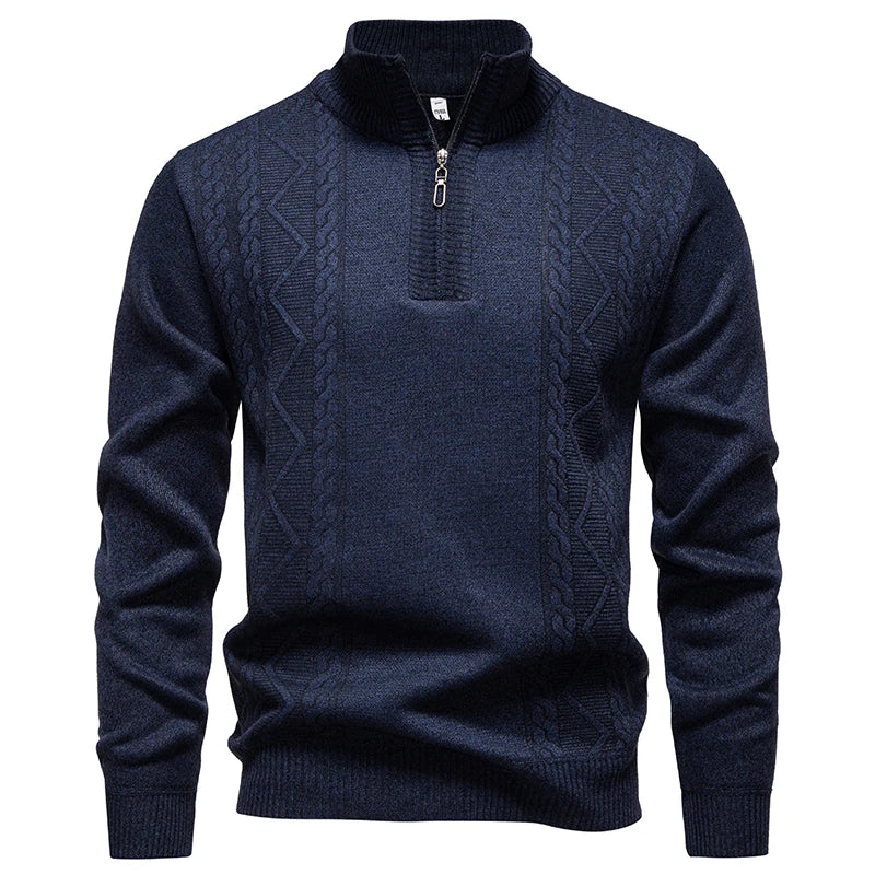 Men's Half-Zip Pullover Sweater