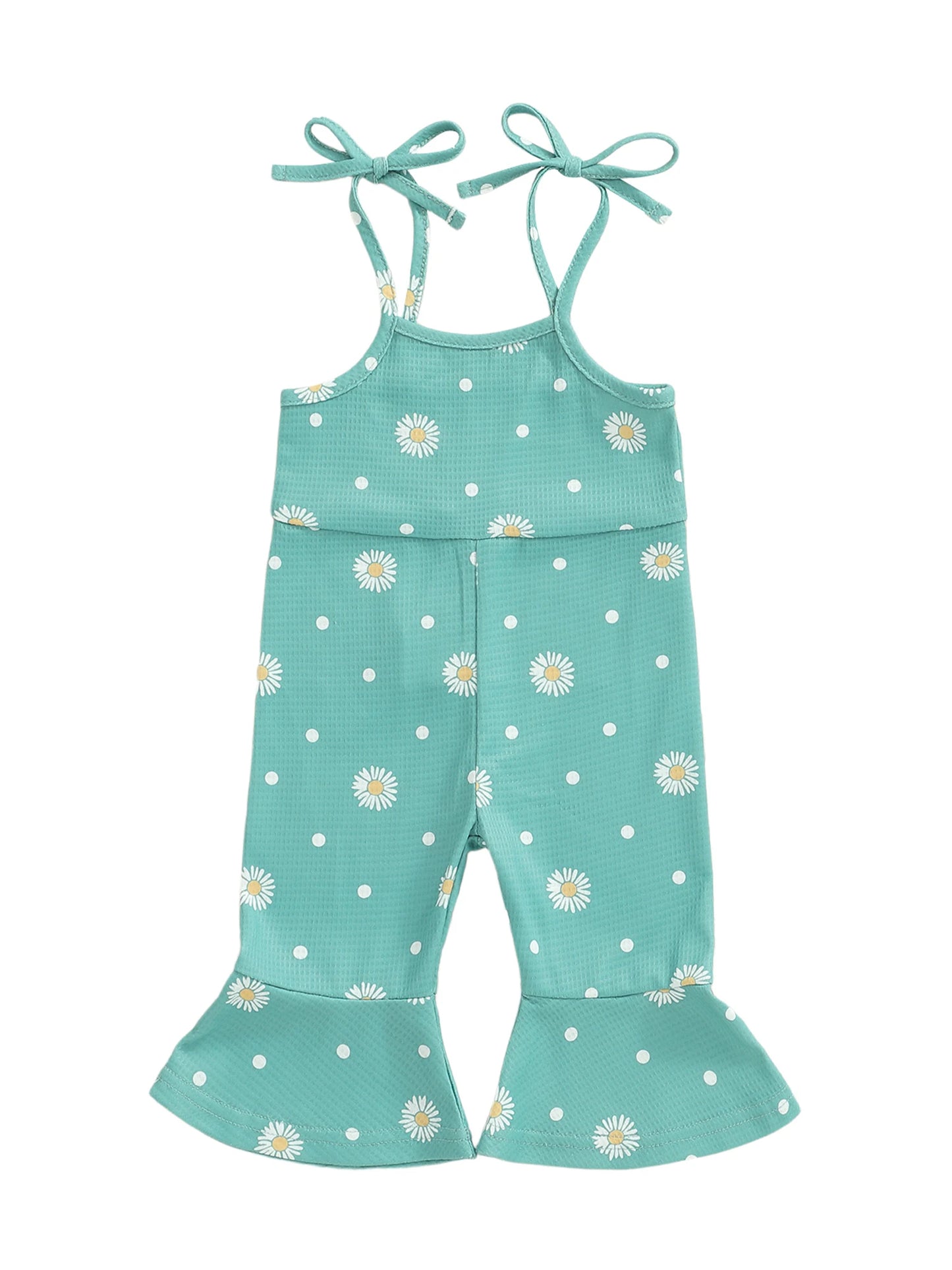 Baby Girls Autumn Winter Jumpsuit - Thick Knit Sleeveless Romper