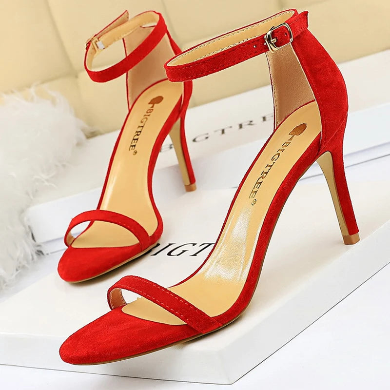 Women's Open Toe Summer High Heels Stiletto