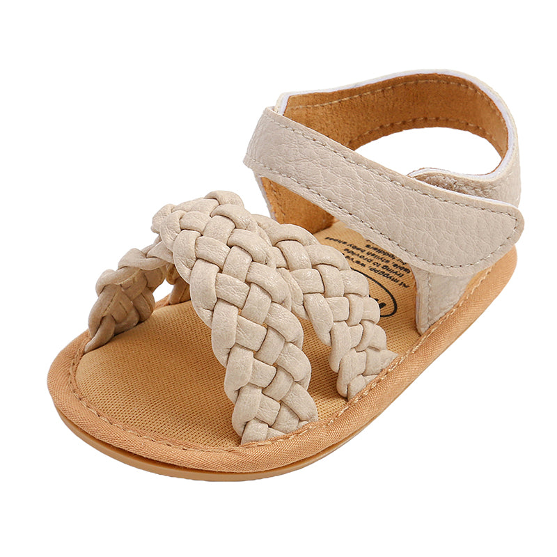 Infant Baby Boys Girls Sandals Summer Soft Sole Open-toed Walking Shoes