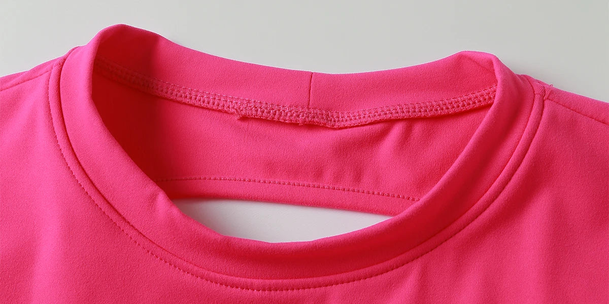 Women's Sports Workout Top Fitness Activewear Quick-Dry Yoga Clothes Sport Crop Top Backless Gym Top