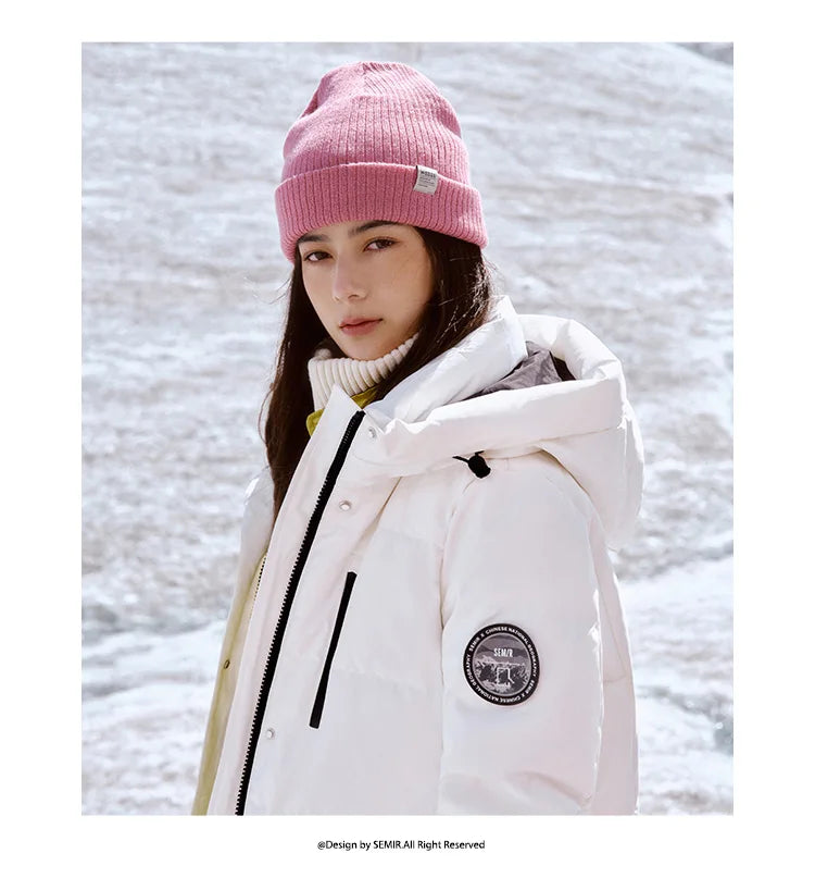 Long Down Jacket - Winter Windproof Warm Loose Casual Coat