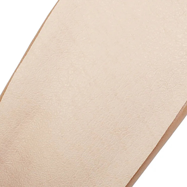 Women's Matte Leather Slipper High Heels
