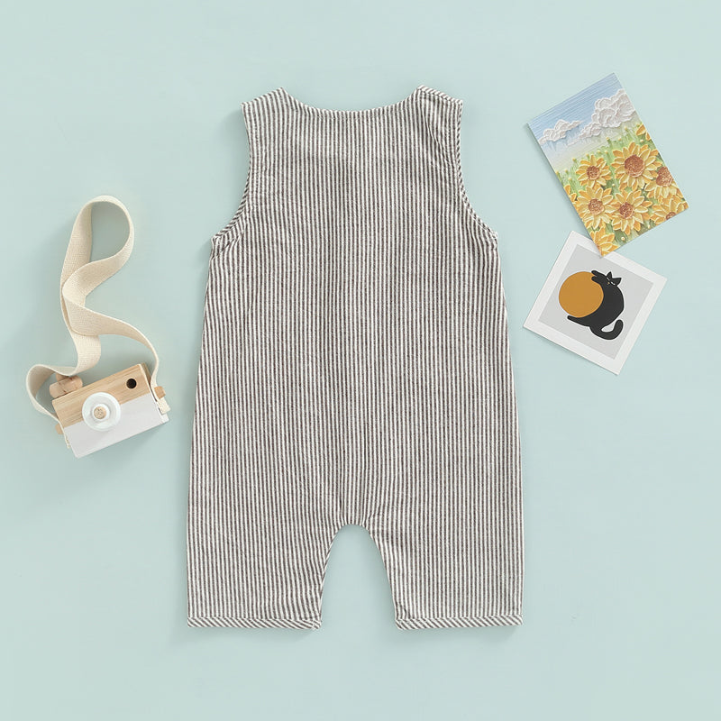 Toddler Baby Summer Romper with Pockets (0-24M)