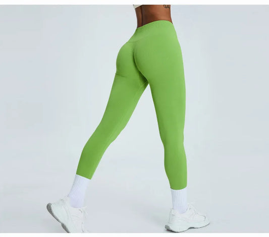 Women's High Waist Yoga Pants Fitness Running Tights Push Up Sports Gym Workout Leggings