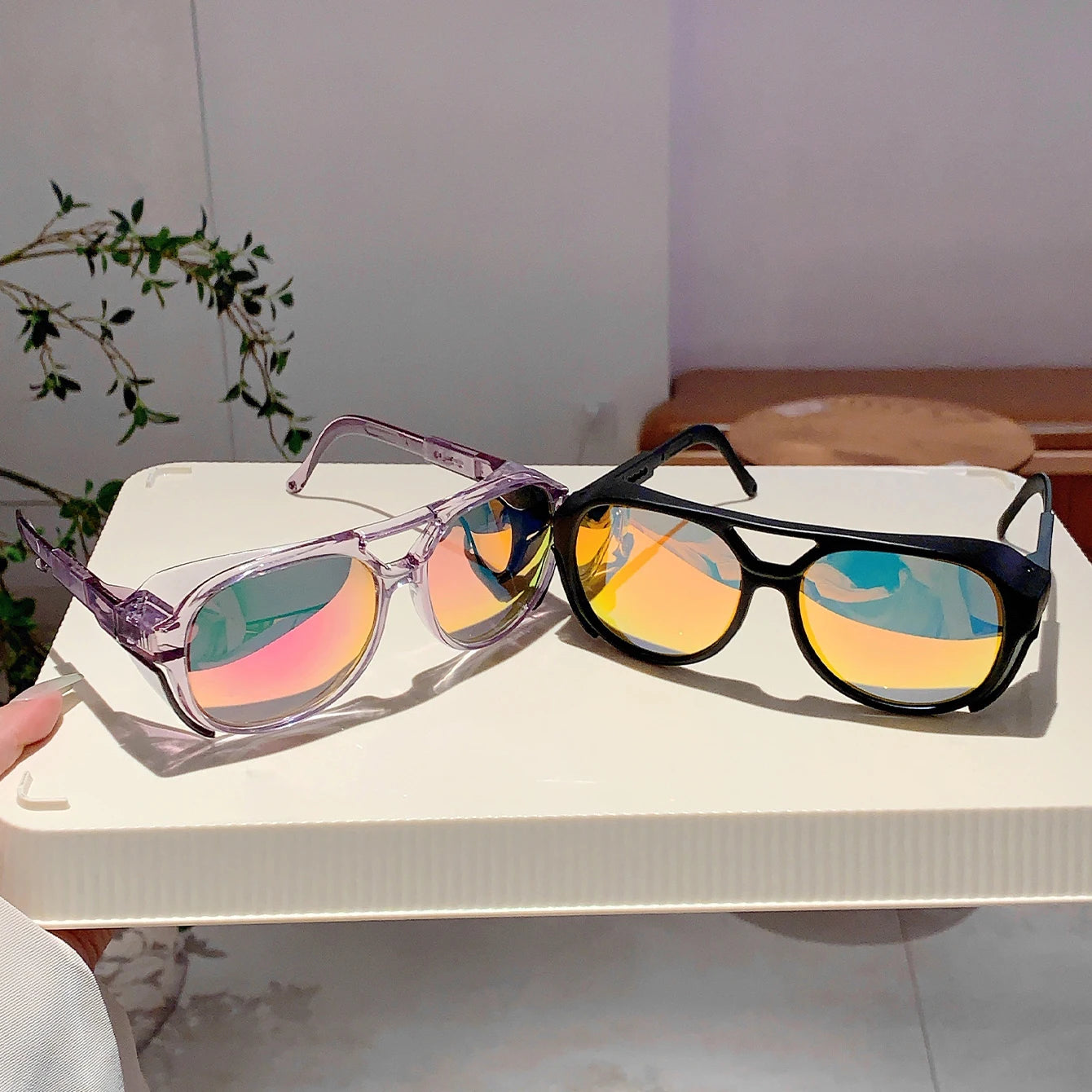 Unisex Oversize Square Sunglasses