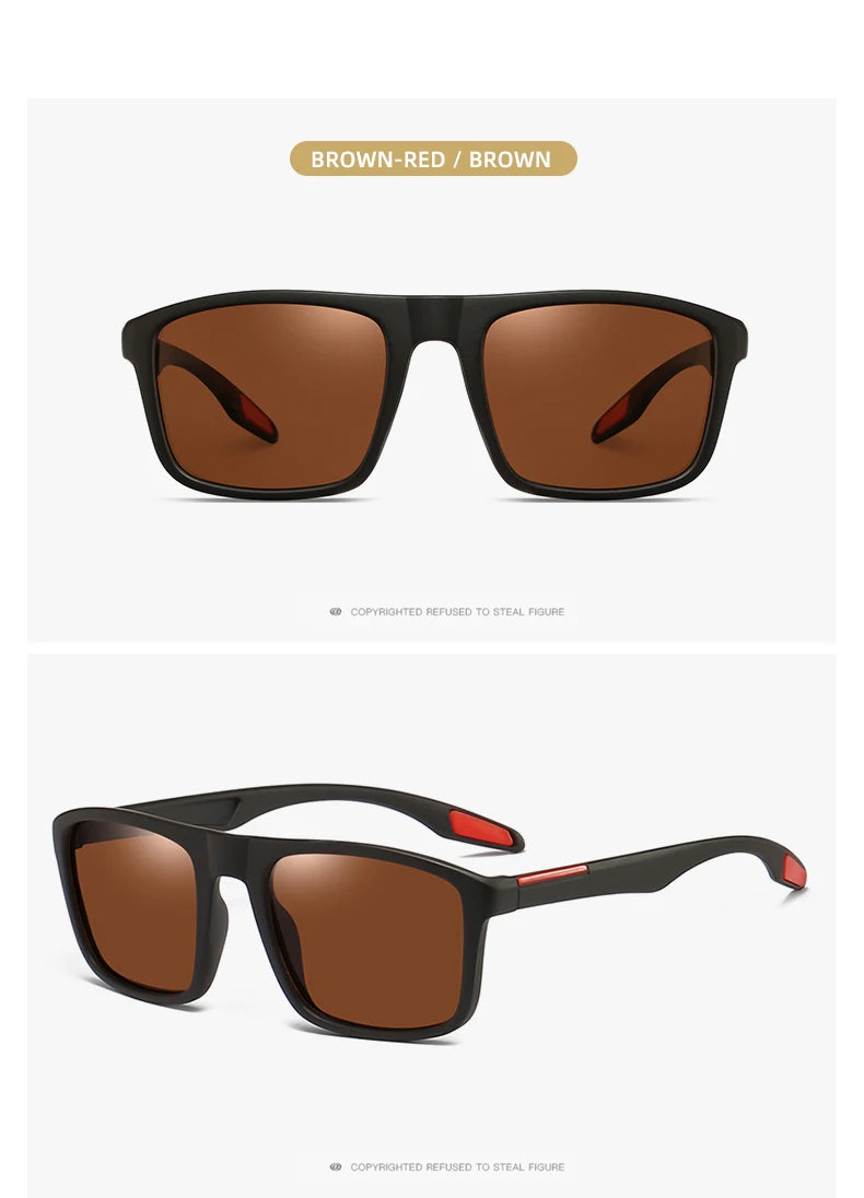 Vintage Polarized Sunglasses - Luxury Designer Style for Men & Women