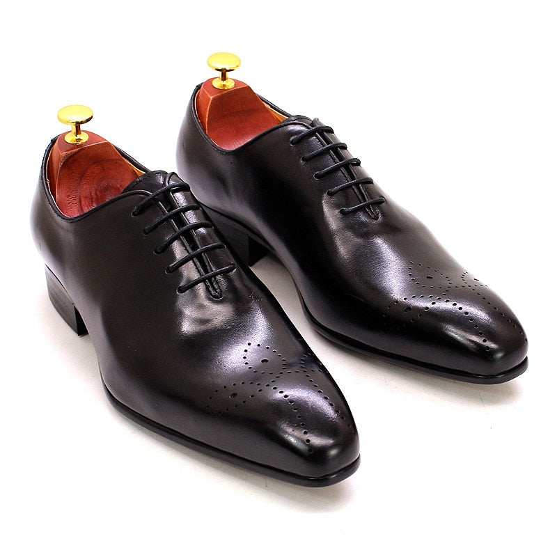 Men's Oxford Leather Shoes Size 6-13