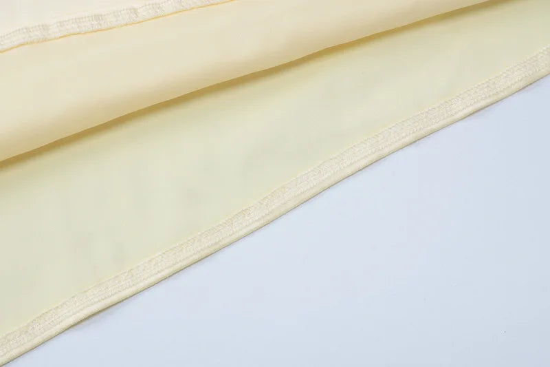 Women's Backless Two Piece Dress Sets Club Outfits Satin Cropped Top and Skirt Matching Set