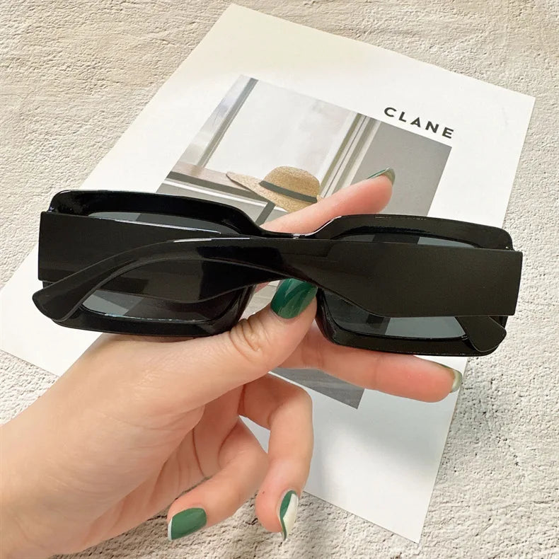 Women's Sunglasses Retro Square Eyewear Anti UV Sunshade Sunglasses UV400