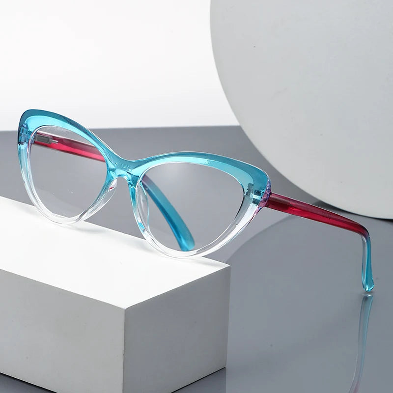 Fashion Flat Mirror Glasses - Trendy Retro Decorative Eyewear Frame