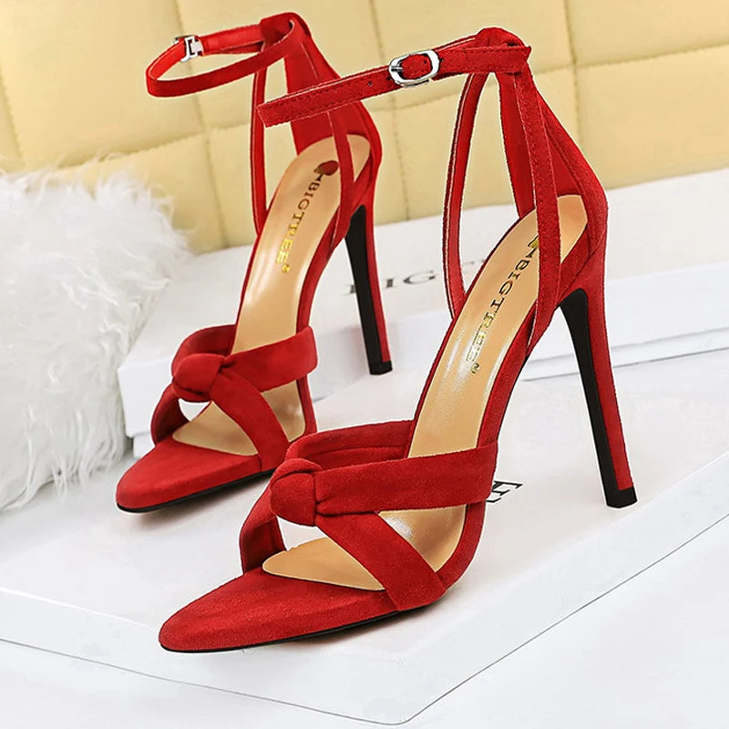 Women's Summer Stilettos Suede High Heels