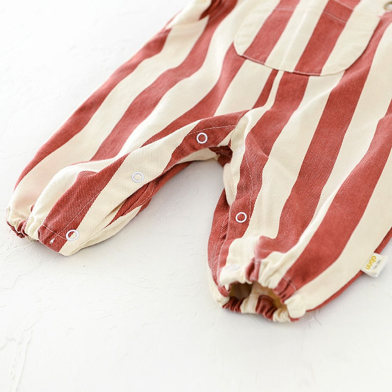 Baby's Rompers Striped Jumpsuits
