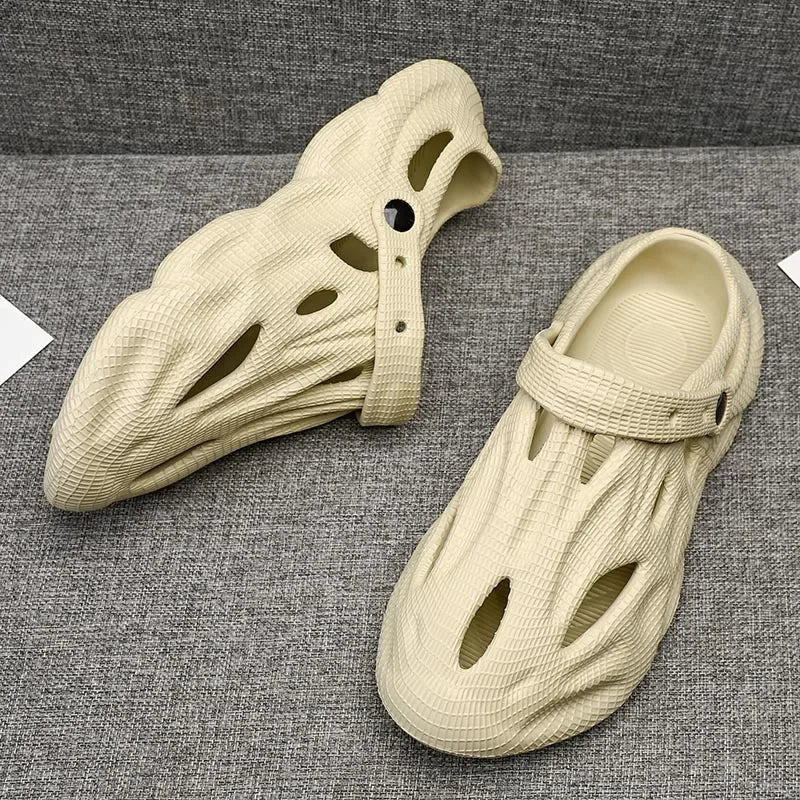 Unisex Summer Slippers Camouflage Outdoor Sandals Clogs Beach Slippers Slides