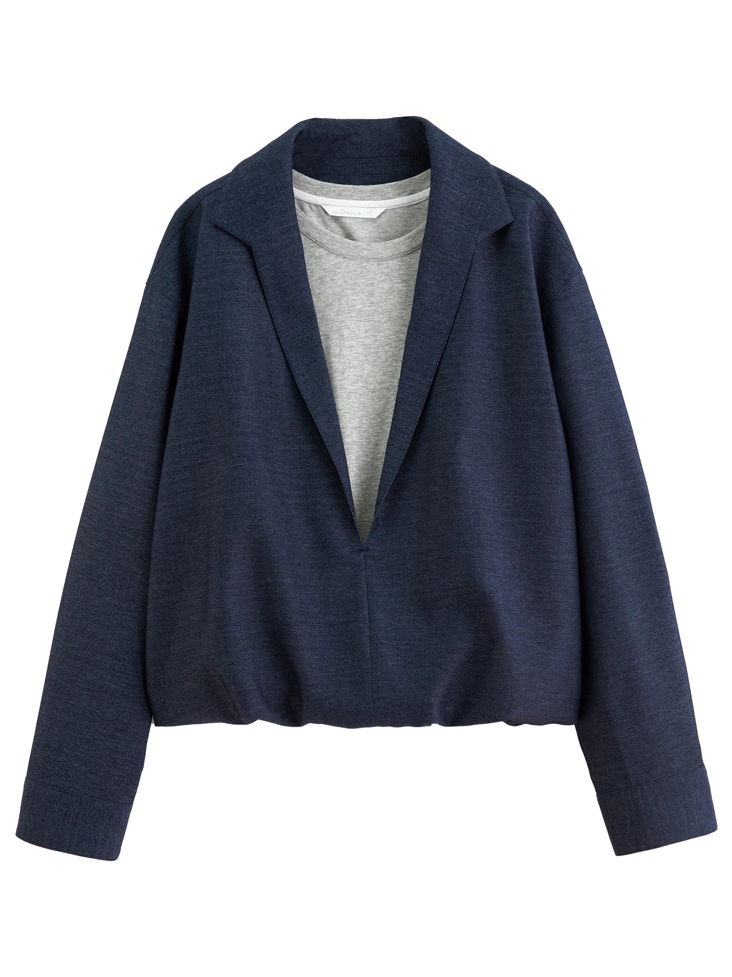 Navy Blue Three Piece Set - Coordinated Outfit for Office and Casual Wear