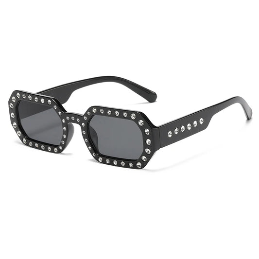 Rhinestone Fashion Sunglasses - UV400 Protection for Women & Men