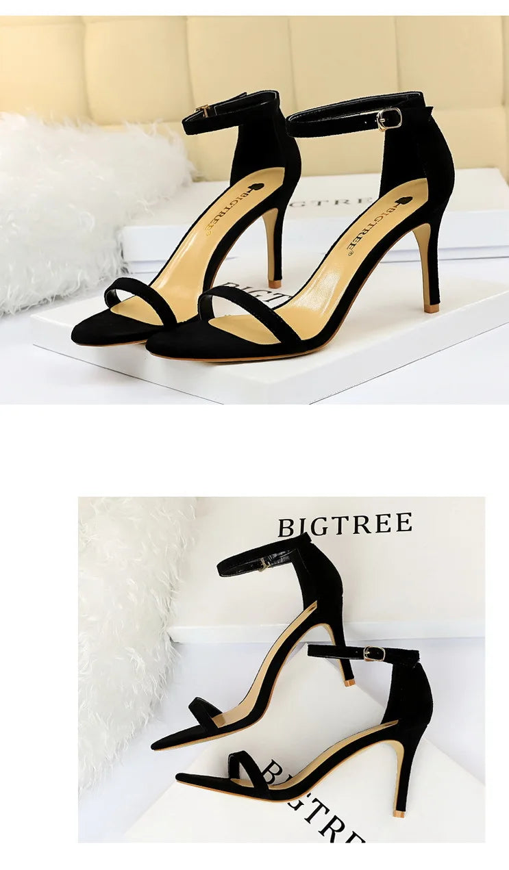 Women's Open Toe Summer High Heels Stiletto