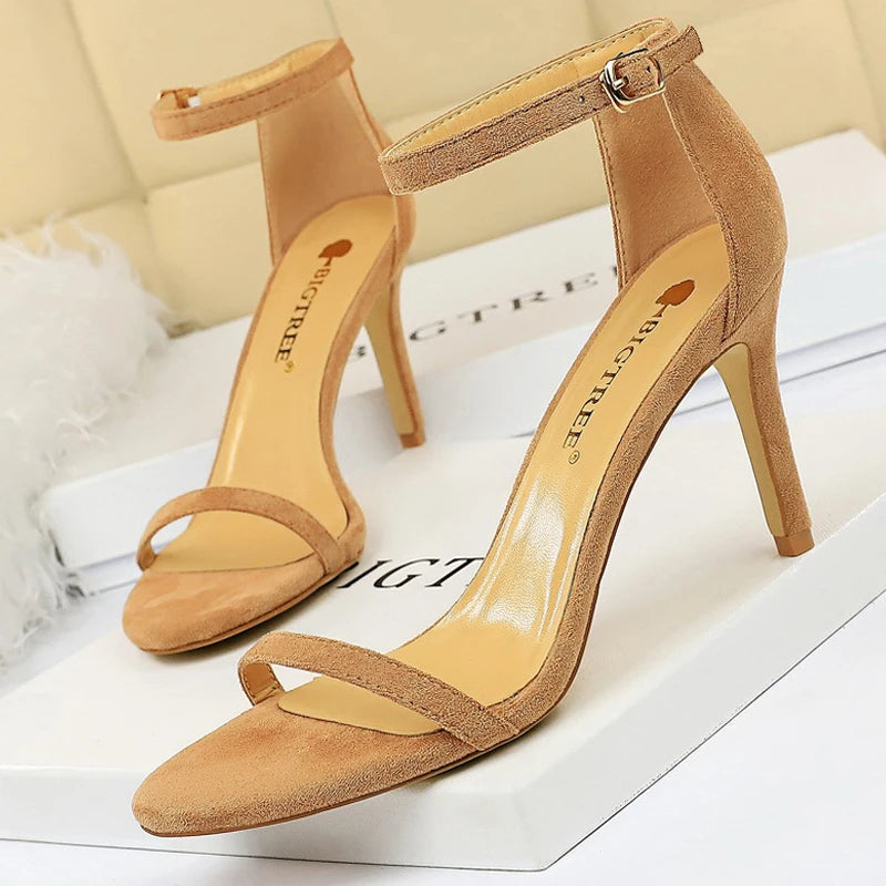 Women's Open Toe Summer High Heels Stiletto
