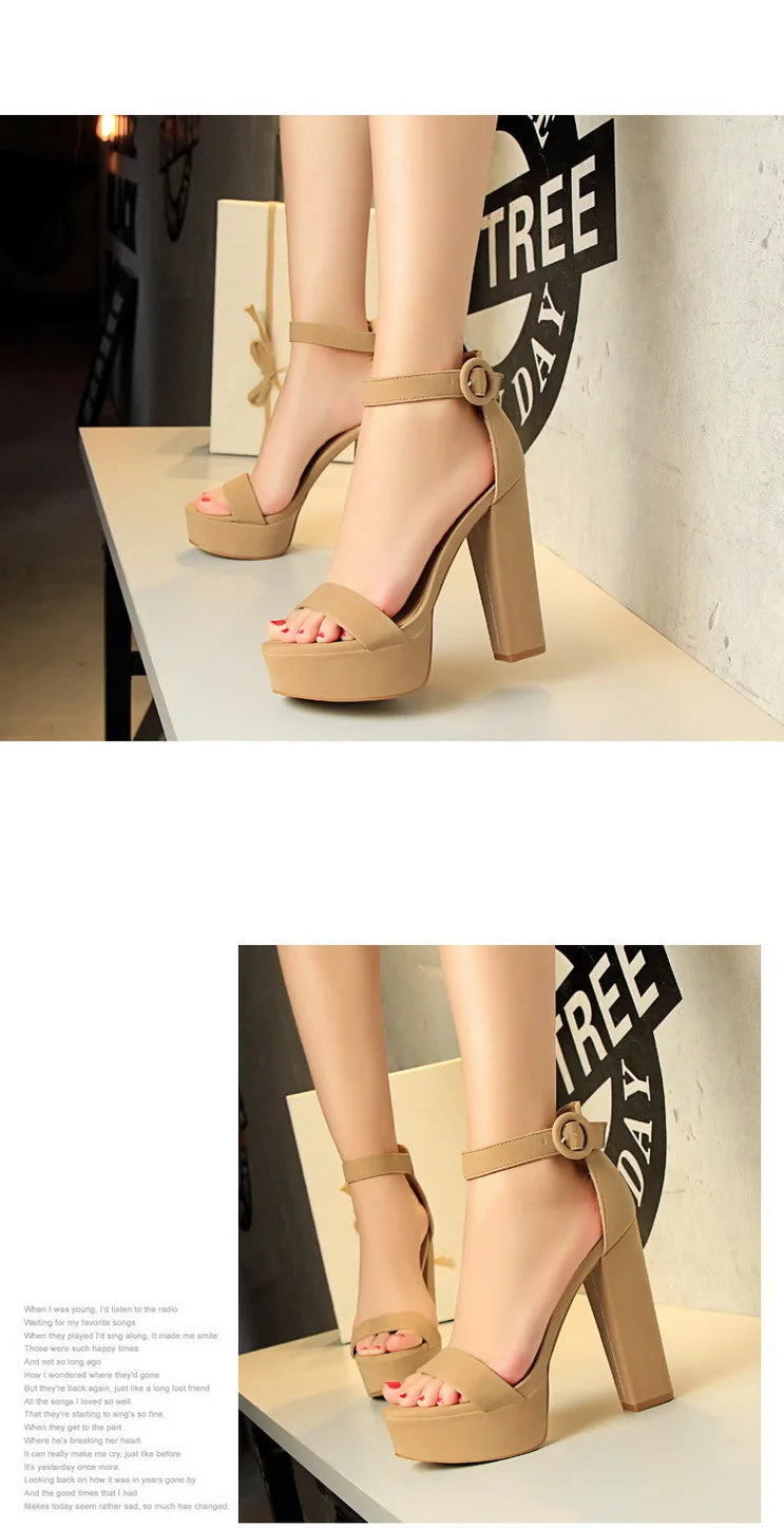 Women's High Heel Platform Shoes