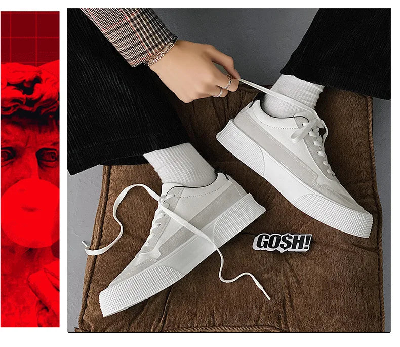 Men's Sneakers Casual Canvas Skateboard Shoes