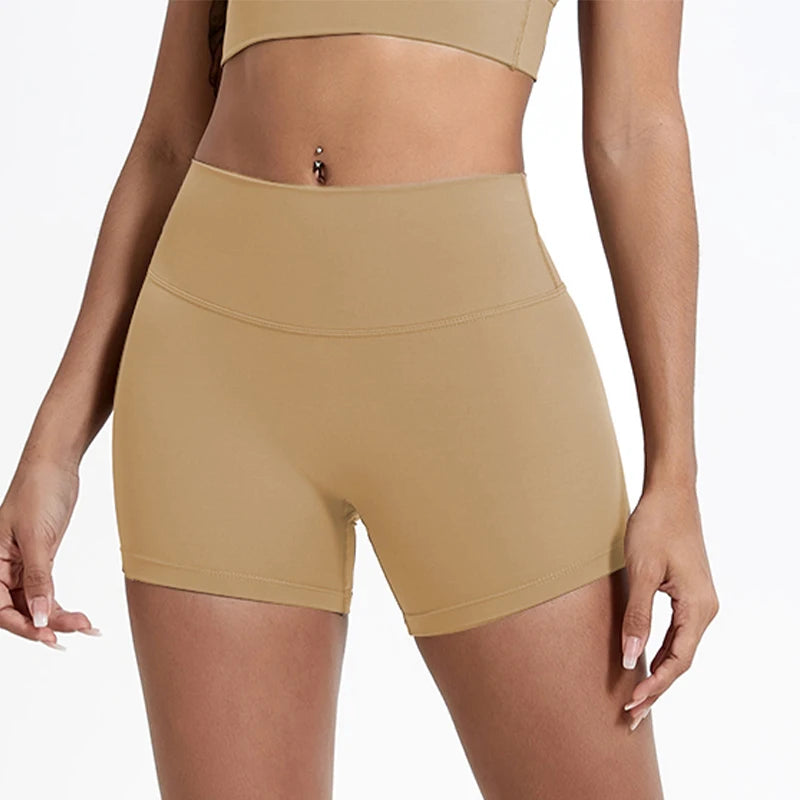 Women's Running Sports Buttock Lift Gym Leggings Cycling Slim Fit Workout High Waist Yoga Shorts