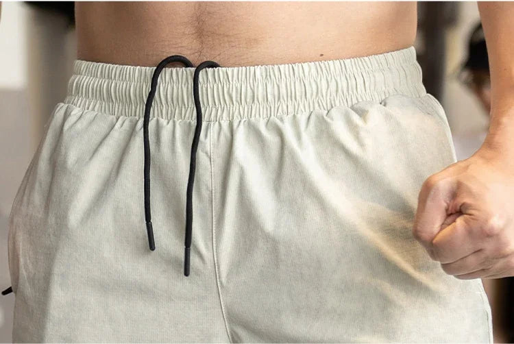 Men's Sports Gym Breathable Tennis Quick-Drying Badminton Running Sportwear Activewear Shorts