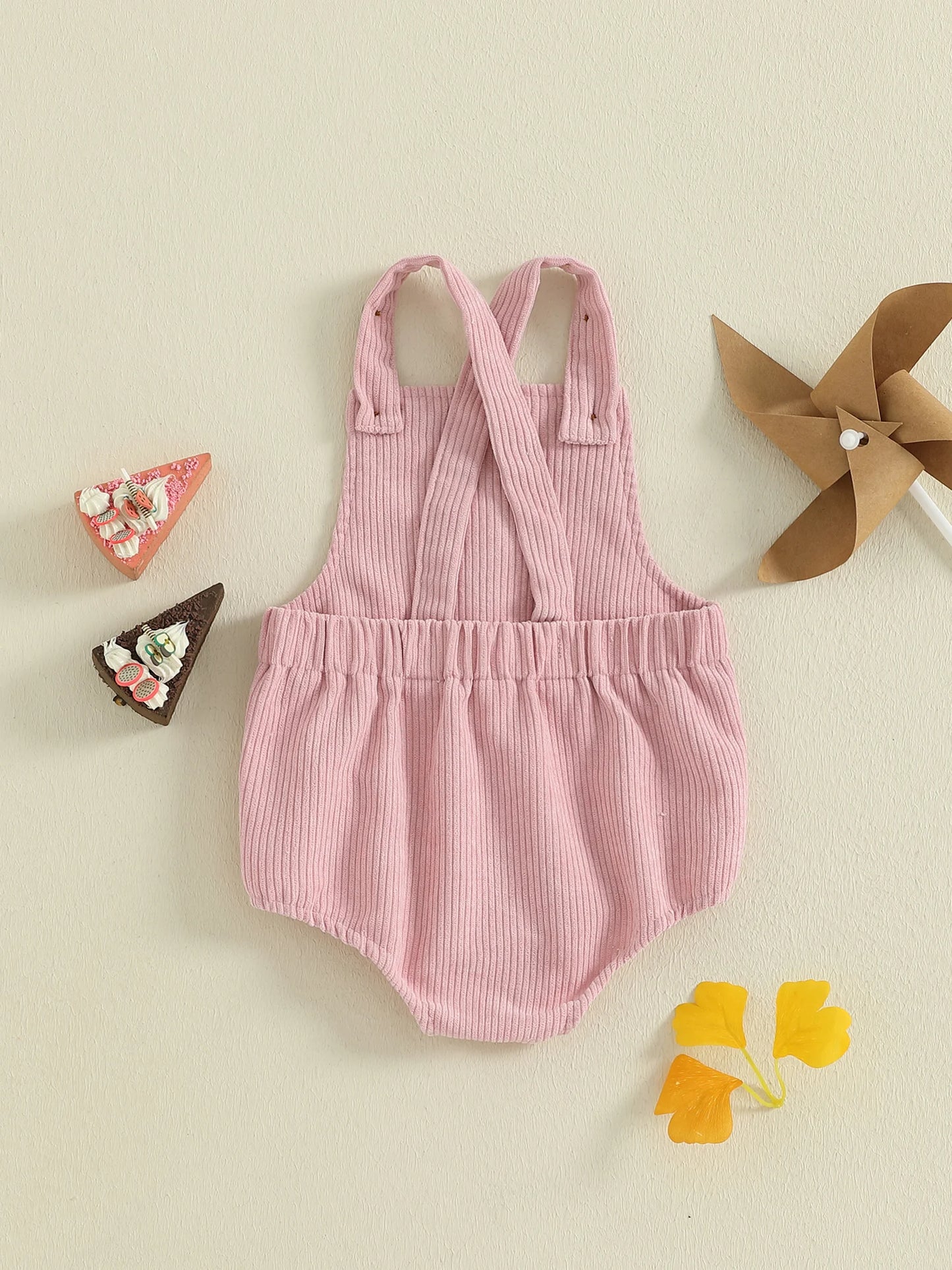 Baby Birthday Romper - Number Print Sleeveless Jumpsuit for Boys & Girls (0-18M)