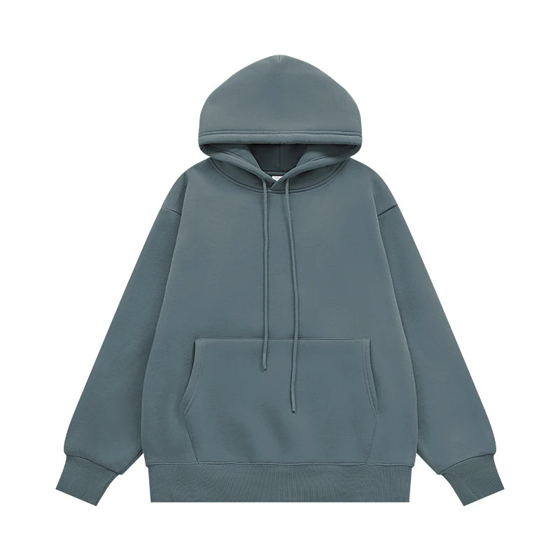 Unisex 350G Fleece Velvet Warm Hoodie