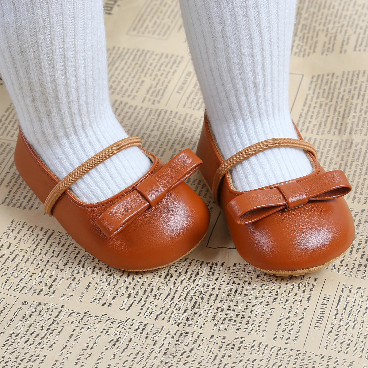 Baby Girls Bowknot Flat Shoes