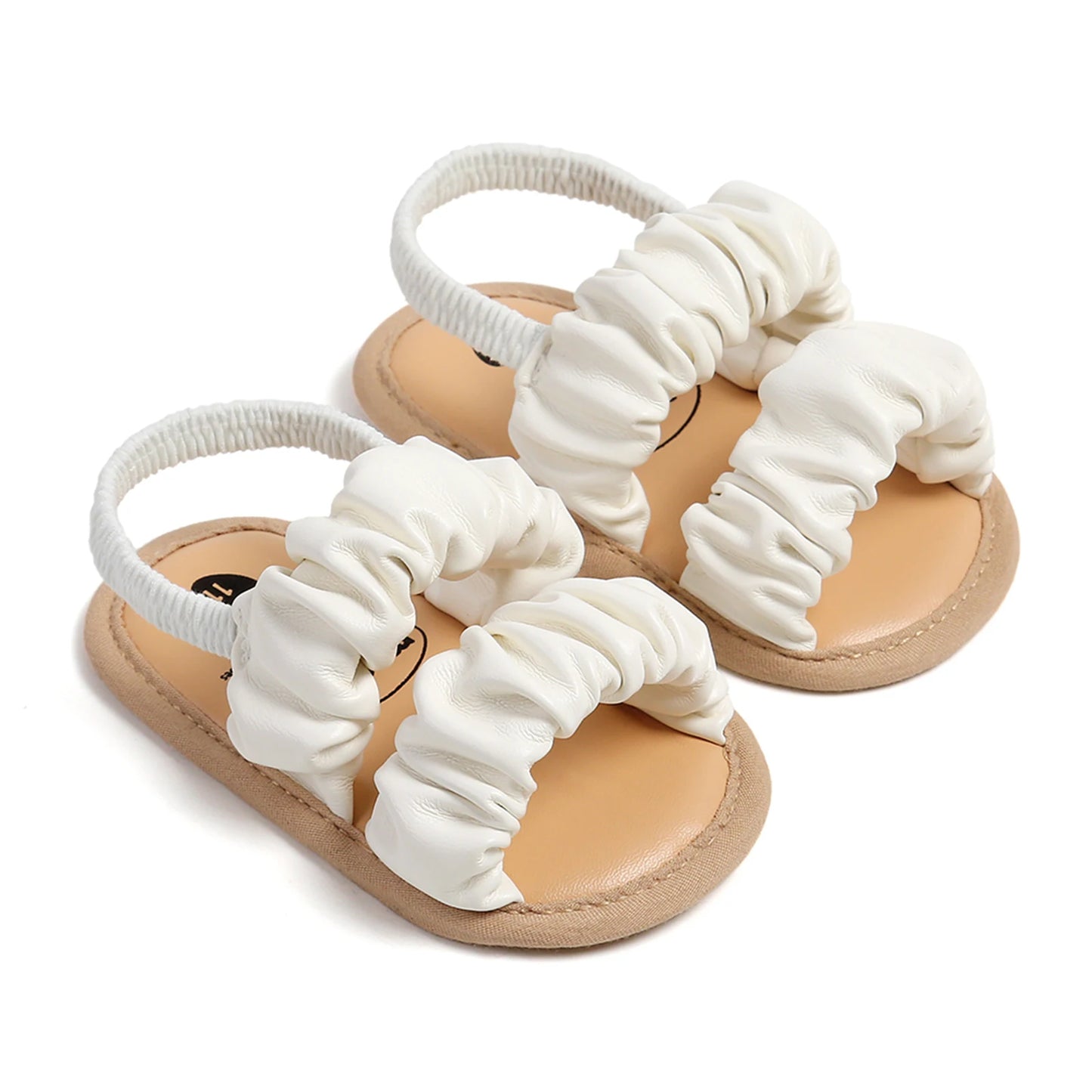 Baby Girls Soft Sole Sandals - Anti-Slip Princess Shoes
