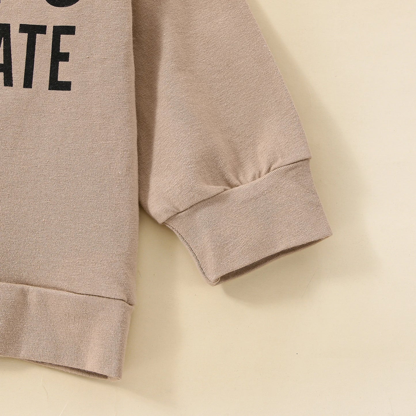 0-3Y Autumn Causal Baby Boys Clothes Sets 2pcs Letter Print Long Sleeve Pullover Sweatshirt Tops and Trousers