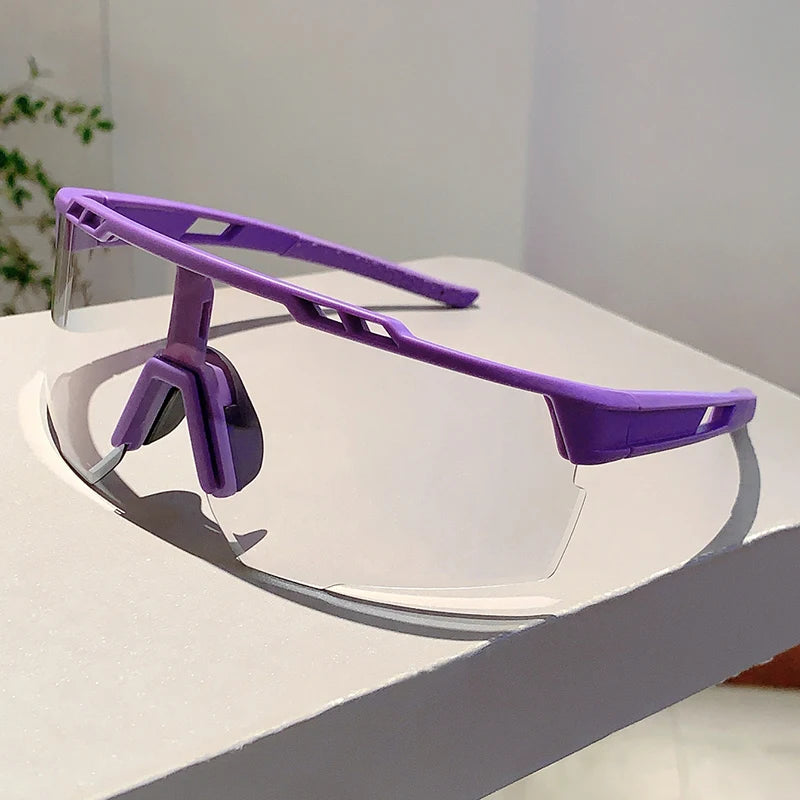 Men's Photochromic Sports Oversized Outdoor Goggle Sunglasses