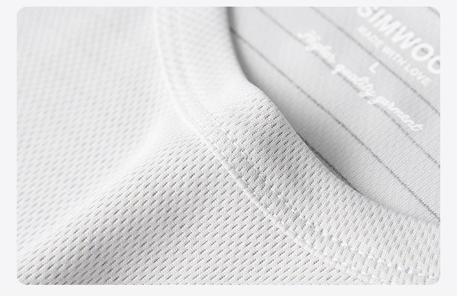 Men's Summer Slim Fit Active Quick Lightweight 140gsm Anti Static Conductive Fabric Athletic Gym T-Shirt