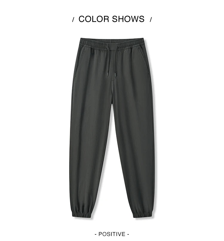 Men's Thickened Brushed Jogger Pants - Winter Athletic Casual Sportswear