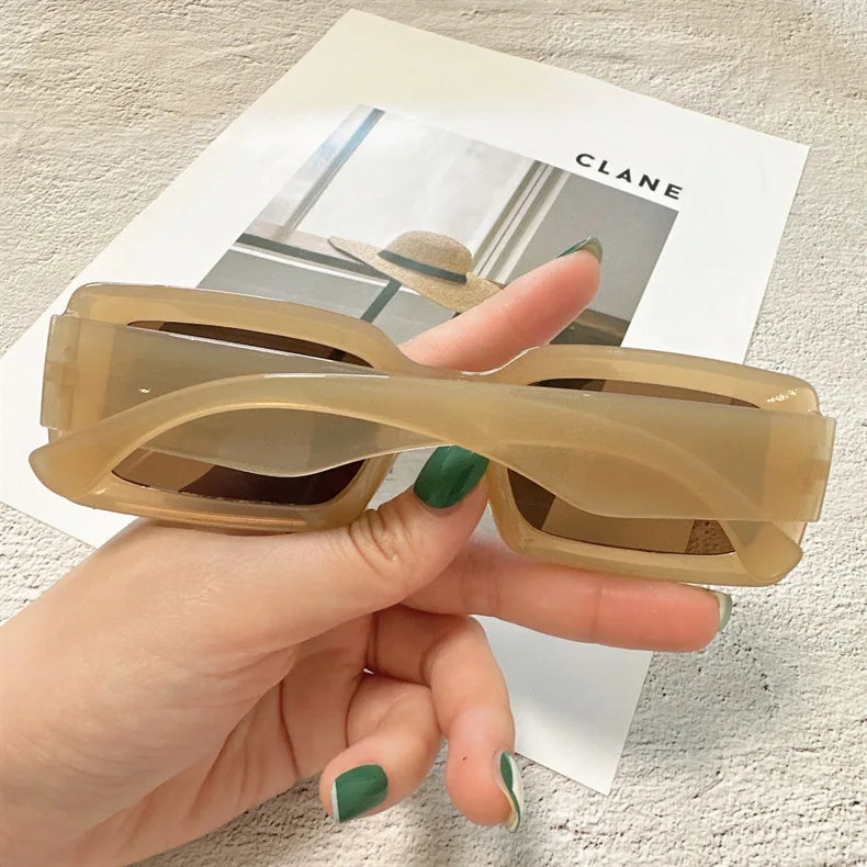 Women's Sunglasses Retro Square Eyewear Anti UV Sunshade Sunglasses UV400