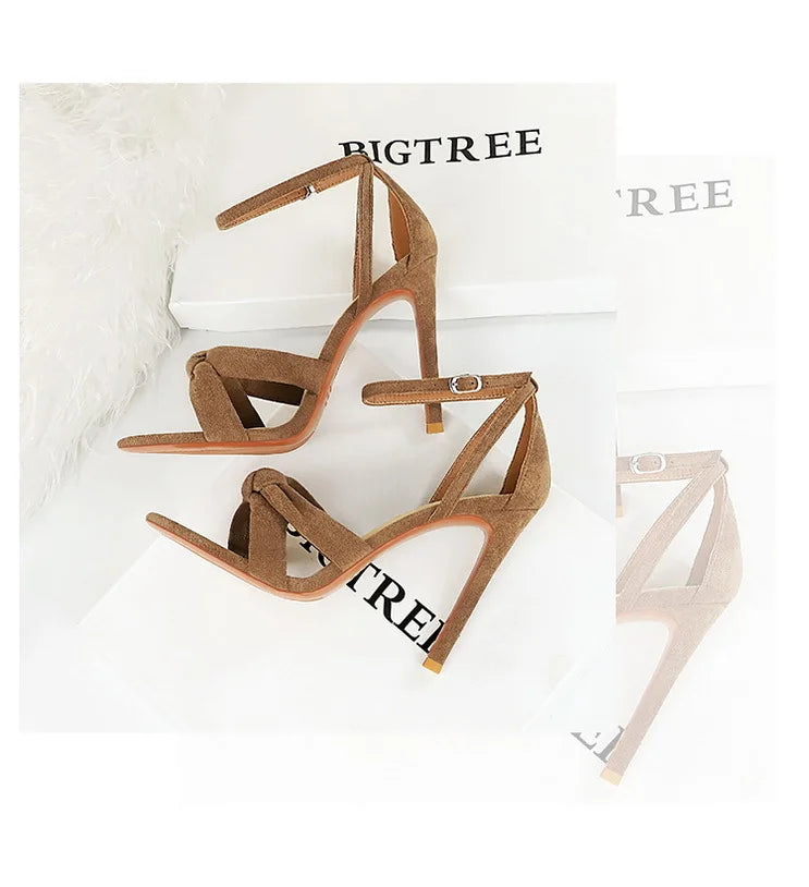 Women's Summer Stilettos Suede High Heels